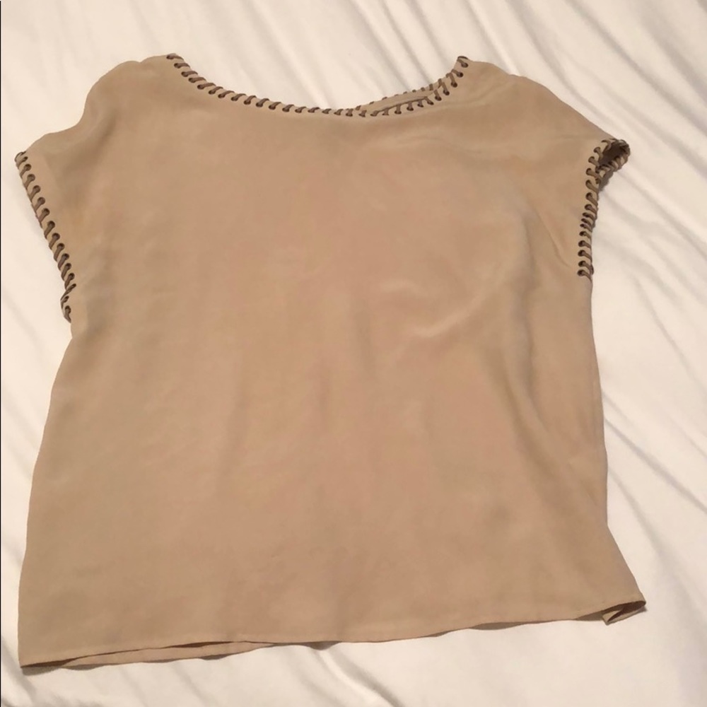 Joie boatneck woven top